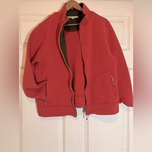 Carolyn Taylor zip up jacket, with pockets, excellent condition, size medium